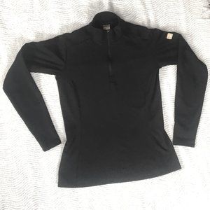 Arc'teryx Black Base Layer/Thermal Quarter Zip
